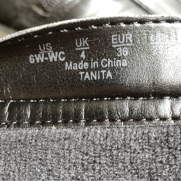 Naturalizer, Women’s Size 6W, Black Leather Comfort Winter Boots, GUC - Picture 9 of 13